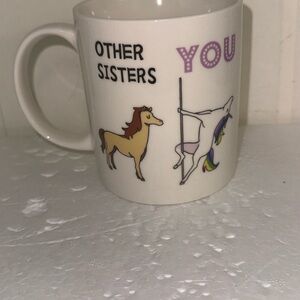 Unicorn and Horse Graphic Mug